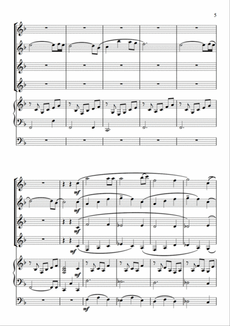 Three Times A Lady Set of Parts scores gallery preview page 7