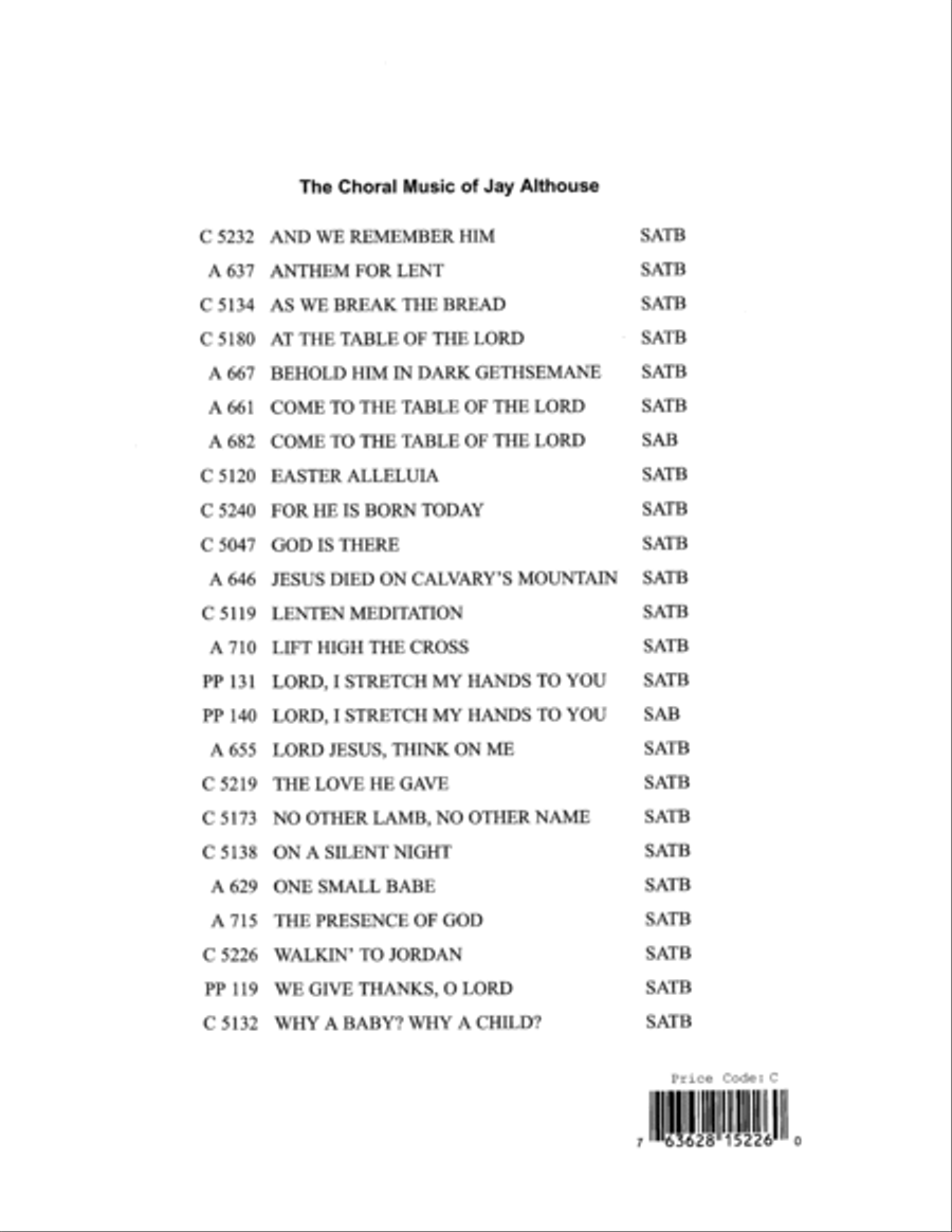 Walkin' to Jordan Walkin' to Jordan 4-Part scores gallery preview page 12