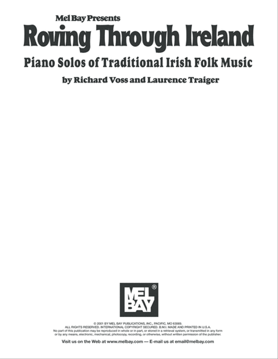 Roving Through Ireland Easy Piano scores gallery preview page 2