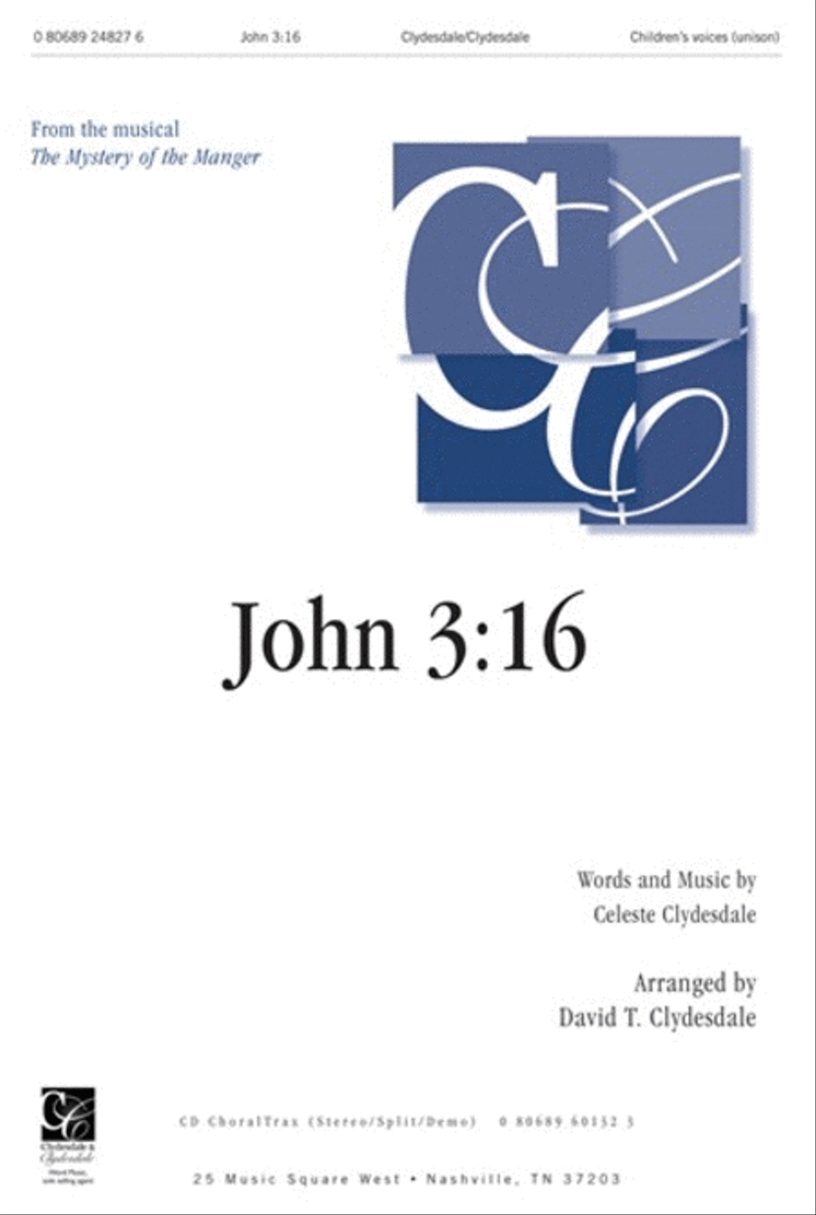 John 3:16 - Cd Choral Trax