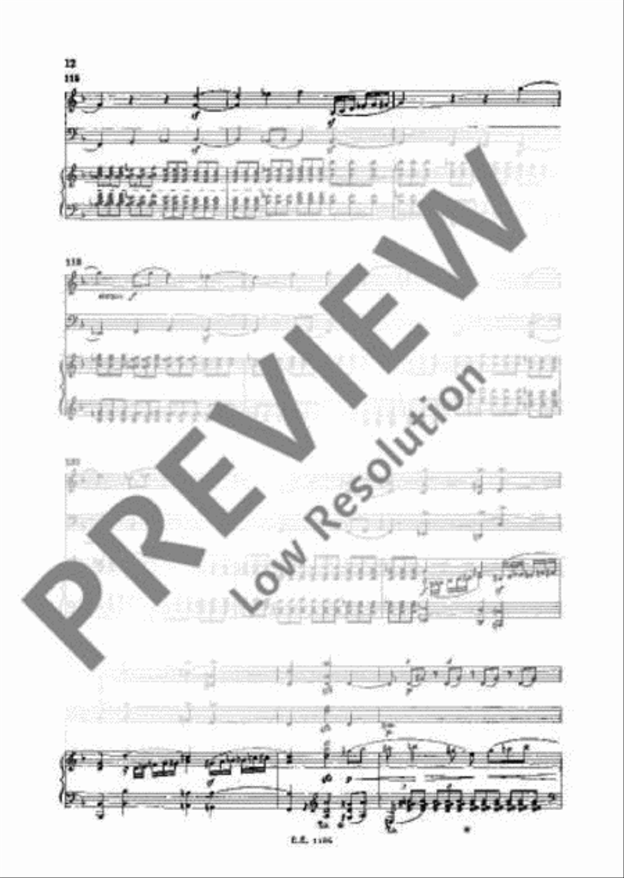 Piano Trio D minor Piano Trio scores gallery preview page 15