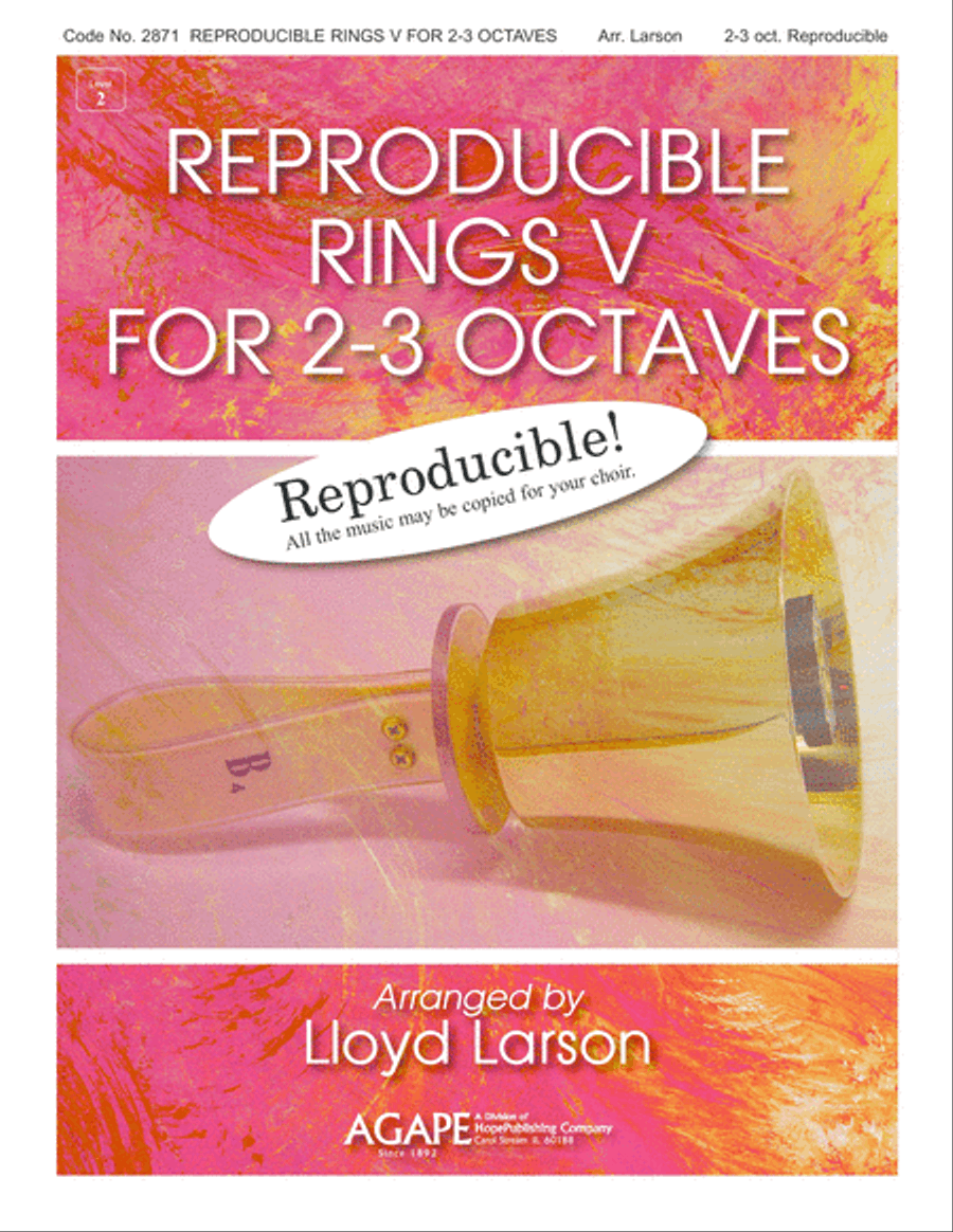 Reproducible Rings for 2-3 Octaves, Vol. 5-Digital Download 3-Octaves scores gallery preview page 1