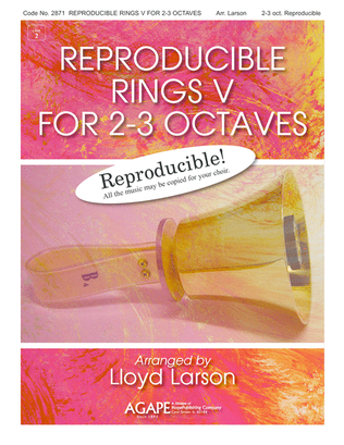 Book cover for Reproducible Rings for 2-3 Octaves, Vol. 5-Digital Download