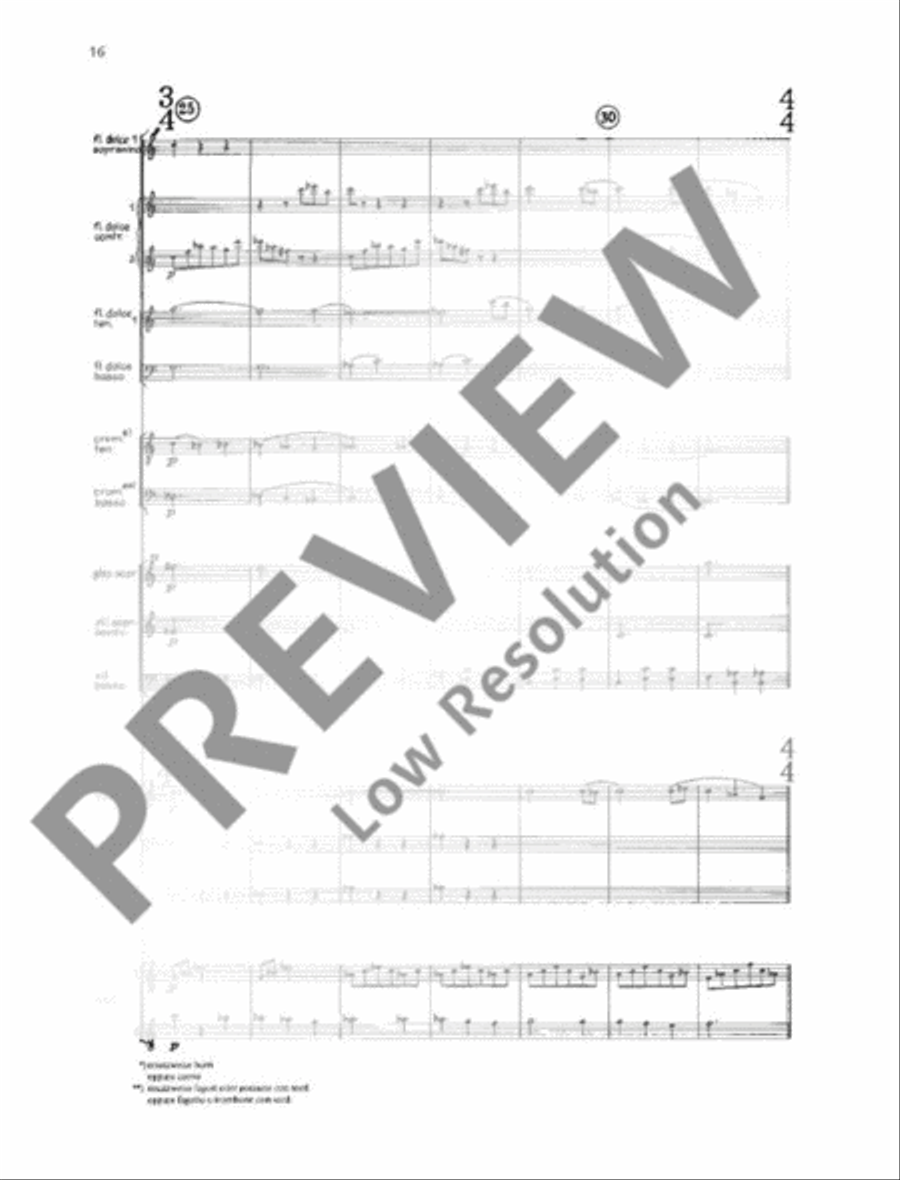 Spielmusiken Orchestra scores gallery preview page 17