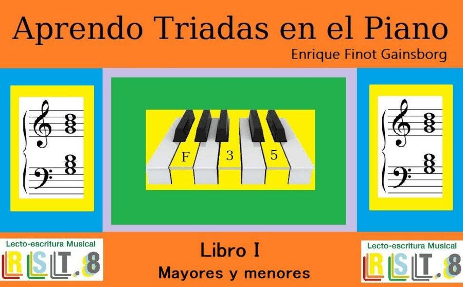 Aprendo Triadas en el Piano - Libro I Piano Method scores gallery preview page 1
