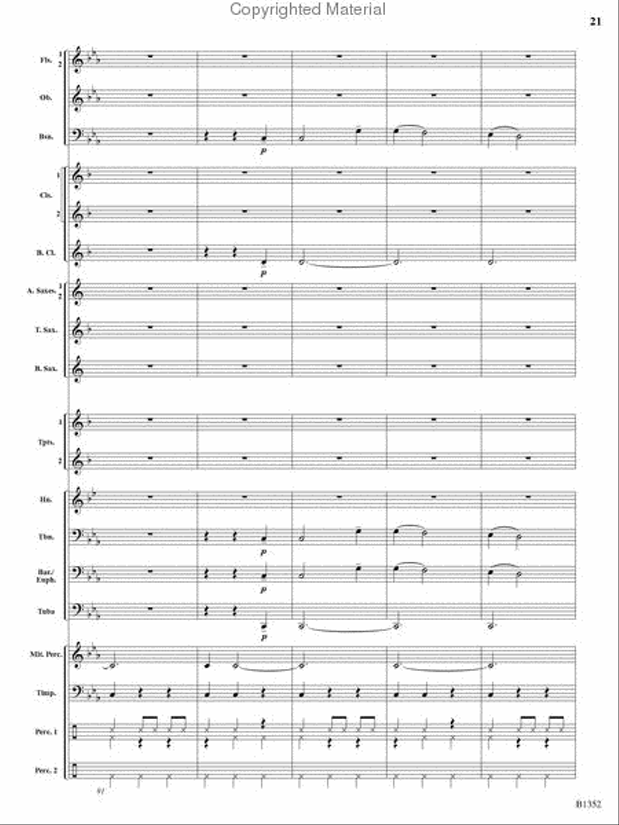 A Christmas Montage Concert Band scores gallery preview page 20
