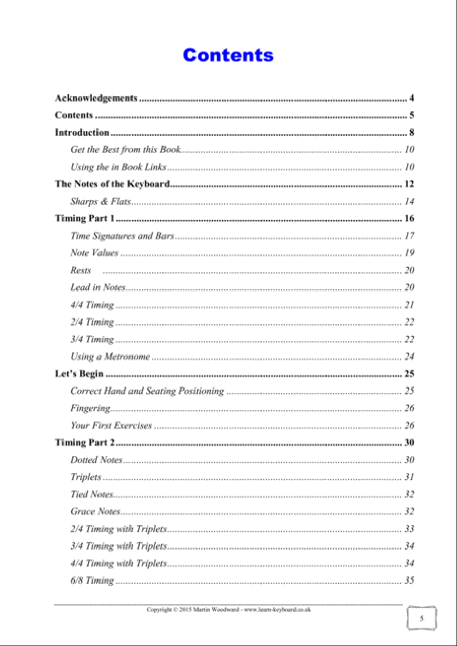 Learn How to Play Piano / Keyboard BY EAR! Without Reading Music - Everything Shown in Keyboard View Piano Method scores gallery preview page 5