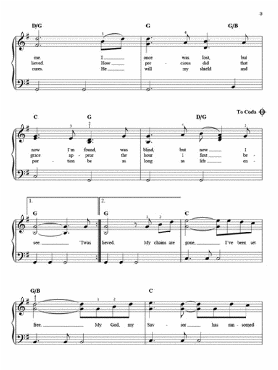 Chris Tomlin – Worship Hits Easy Piano scores gallery preview page 4