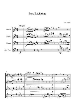 Part Exchange - Flute Quartet