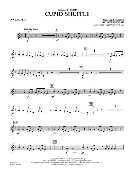 Cupid Shuffle - Bb Clarinet 3