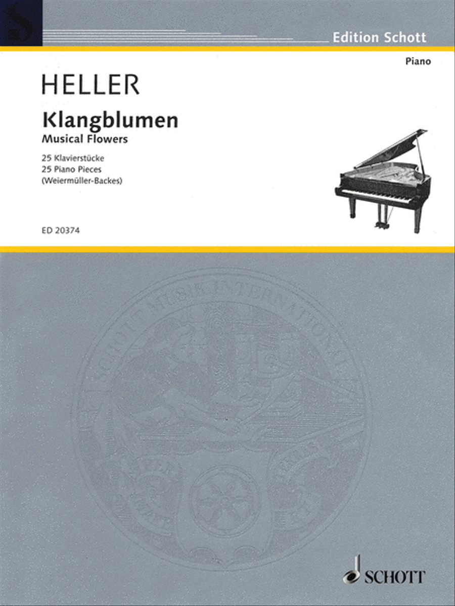 Musical Flowers: 25 Piano Pieces Piano Solo scores gallery preview page 1