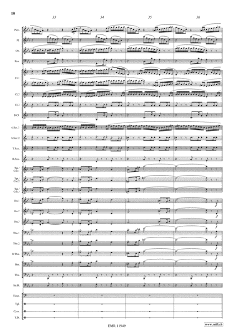 Apocalypse Now Concert Band scores gallery preview page 11
