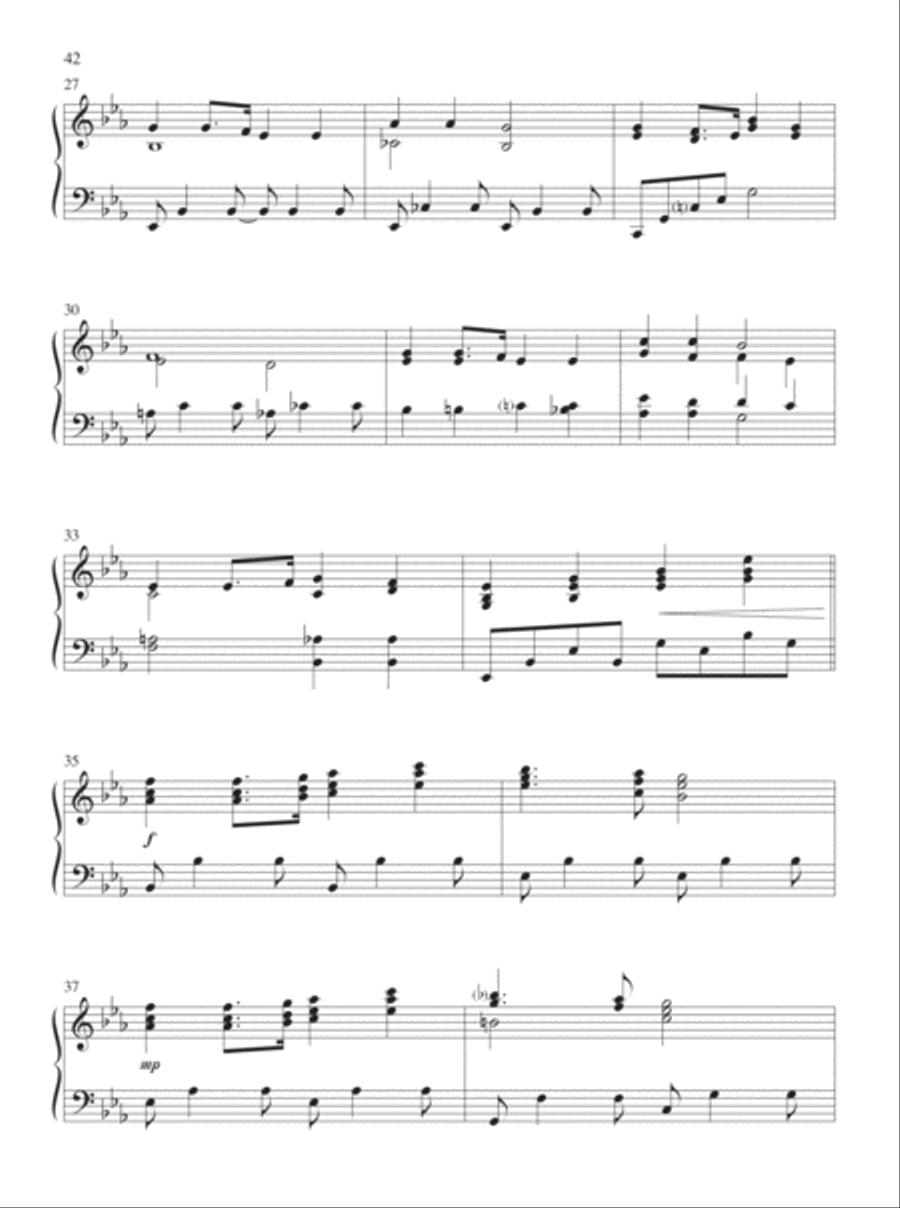 The Cross of Christ Piano Solo scores gallery preview page 24