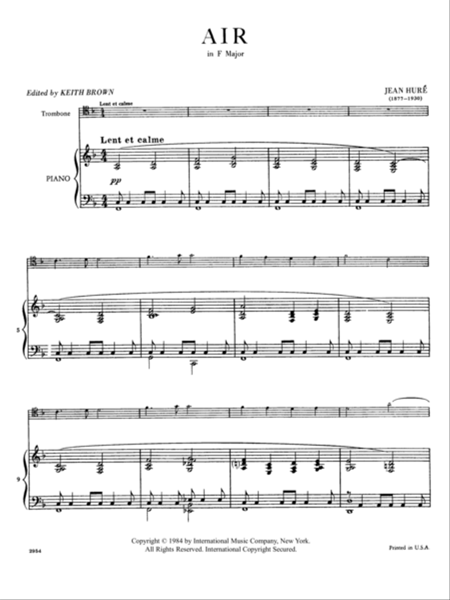 Air In F Major Air In F Major Piano Accompaniment scores gallery preview page 2