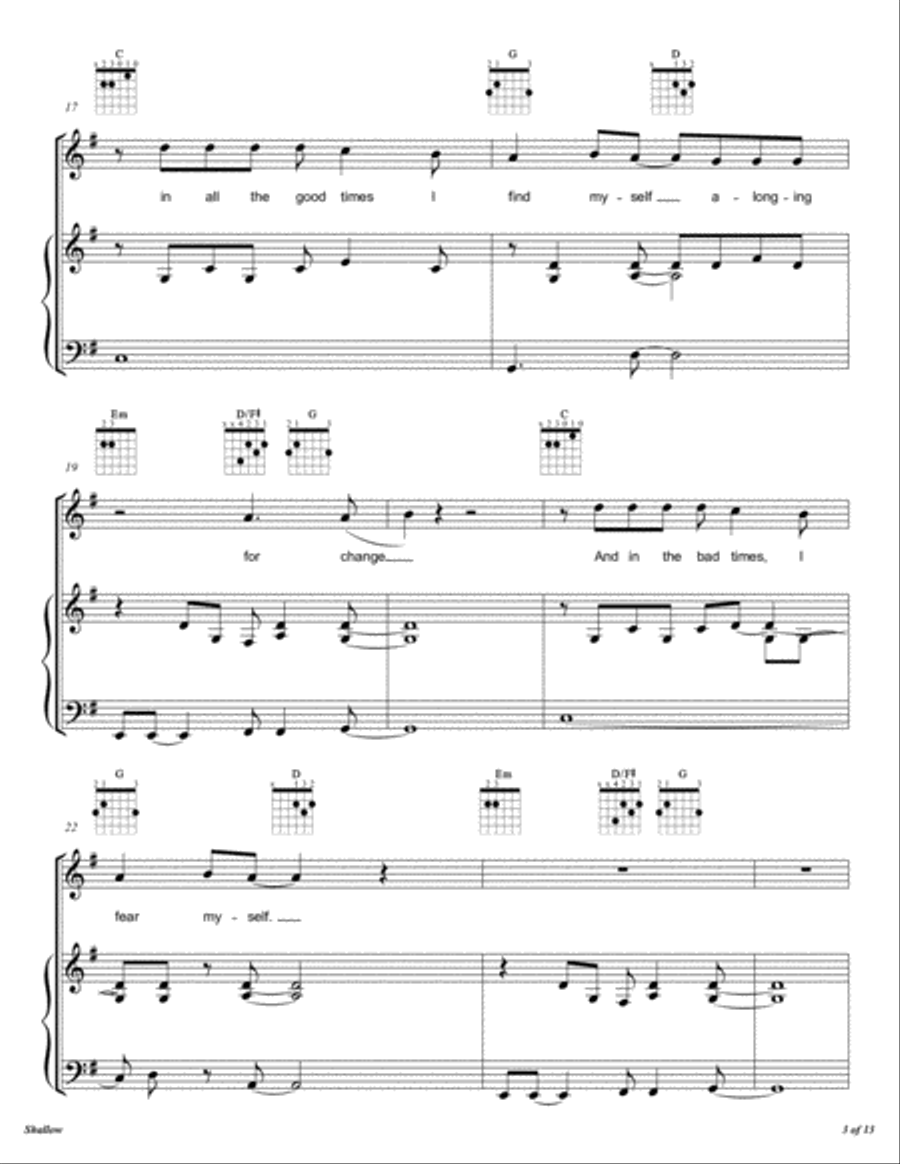 Shallow Voice scores gallery preview page 4