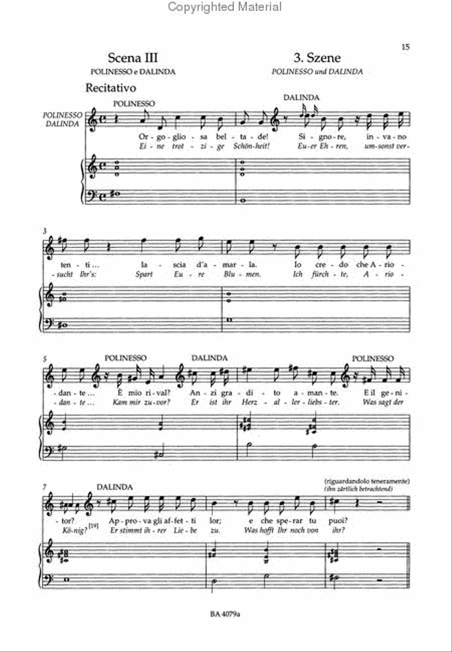 Ariodante HWV 33 Choir scores gallery preview page 4