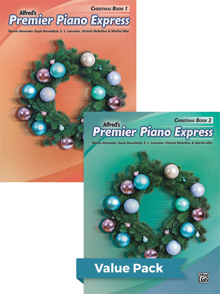 Premier Piano Express Christmas, Books 1 & 2 (Value Pack)