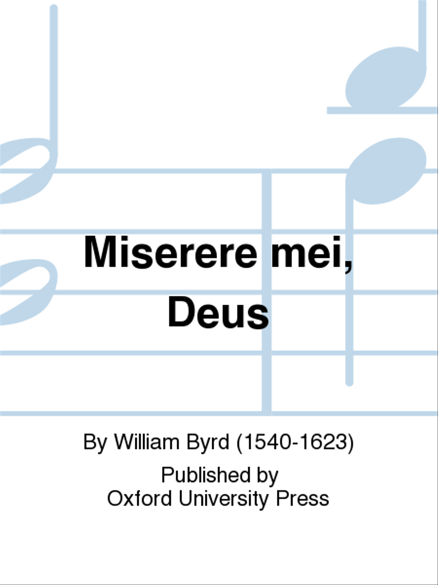Miserere mei, Deus 4-Part scores gallery preview page 1