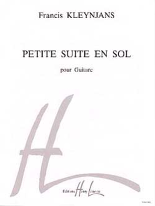 Book cover for Petite suite en Sol maj.