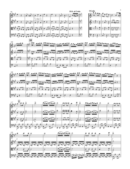 Rondo Alla Turka: String Quartet image number null