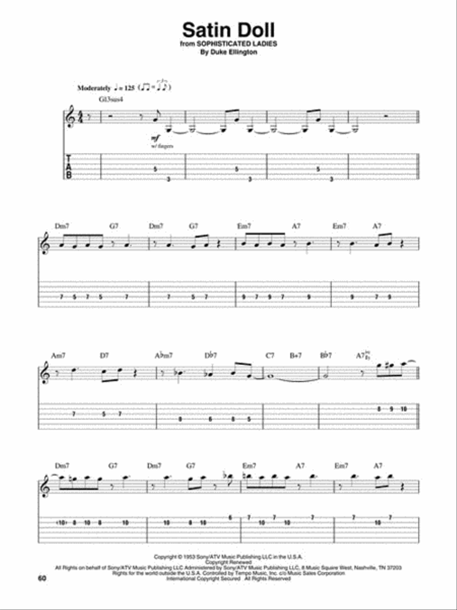 Jazz Guitar Songs Jazz Guitar Songs Electric Guitar scores gallery preview page 5