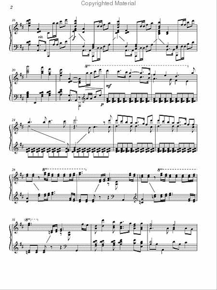 Prepare Him Room Prepare Him Room Piano Solo scores gallery preview page 3