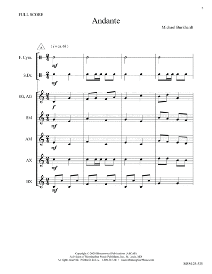 Andante Andante Sacred scores gallery preview page 5