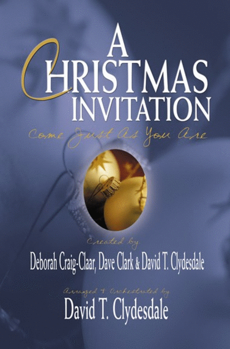 A Christmas Invitation - Accompaniment CD (split)