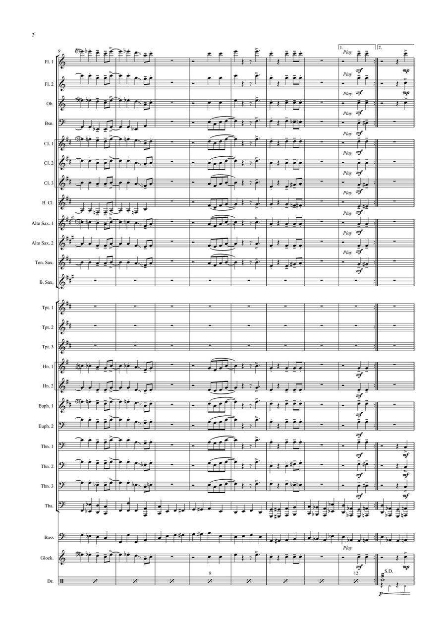 Route 66 Concert Band scores gallery preview page 4