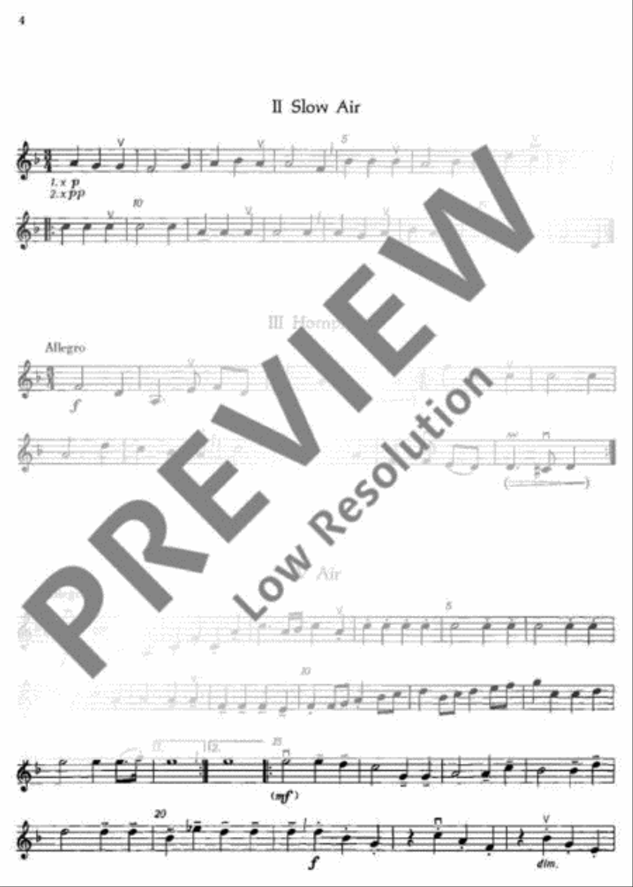 The Married Beau The Married Beau Violin scores gallery preview page 5
