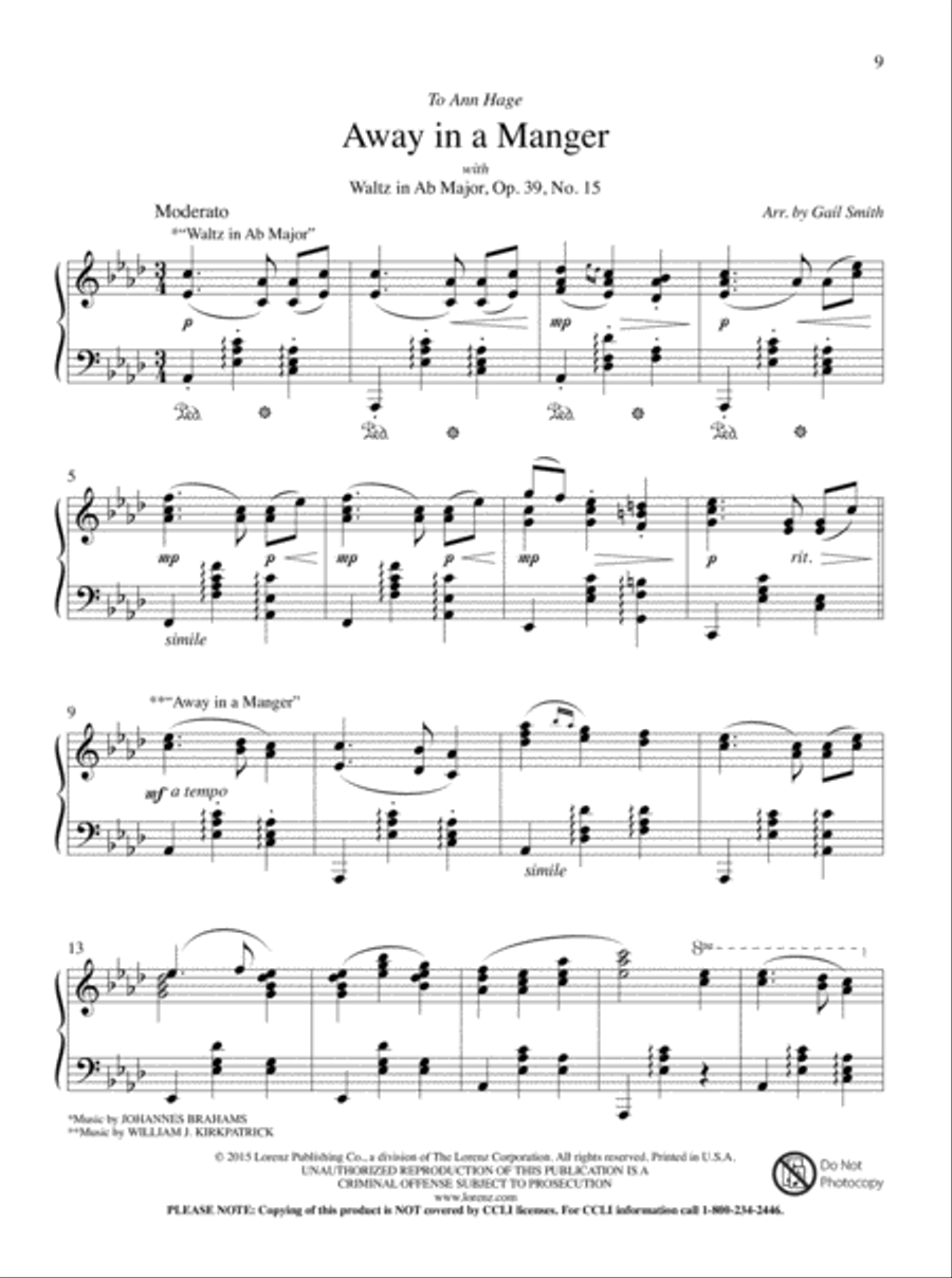 Christmas Carols and Classics Piano Solo scores gallery preview page 5