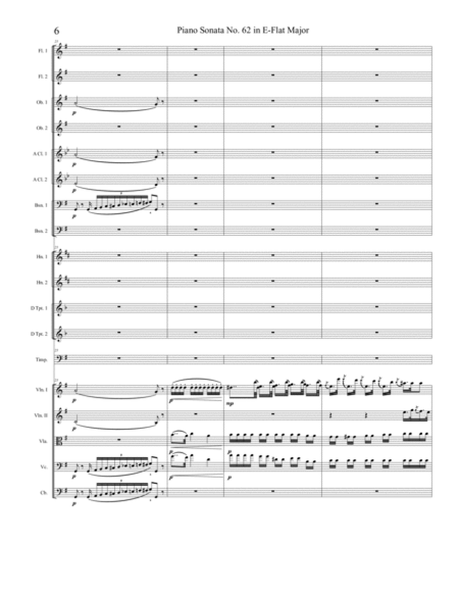Piano Sonata in E-flat major, Hob.XVI:52, Movement 2