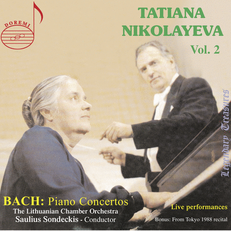 Tatiana Nikolayeva plays Bach Piano Concertos, Vol. 2