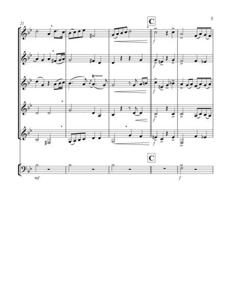 Heroic Music - No. 7. La Vigilance (Bb) (Trumpet Quintet, Timp)