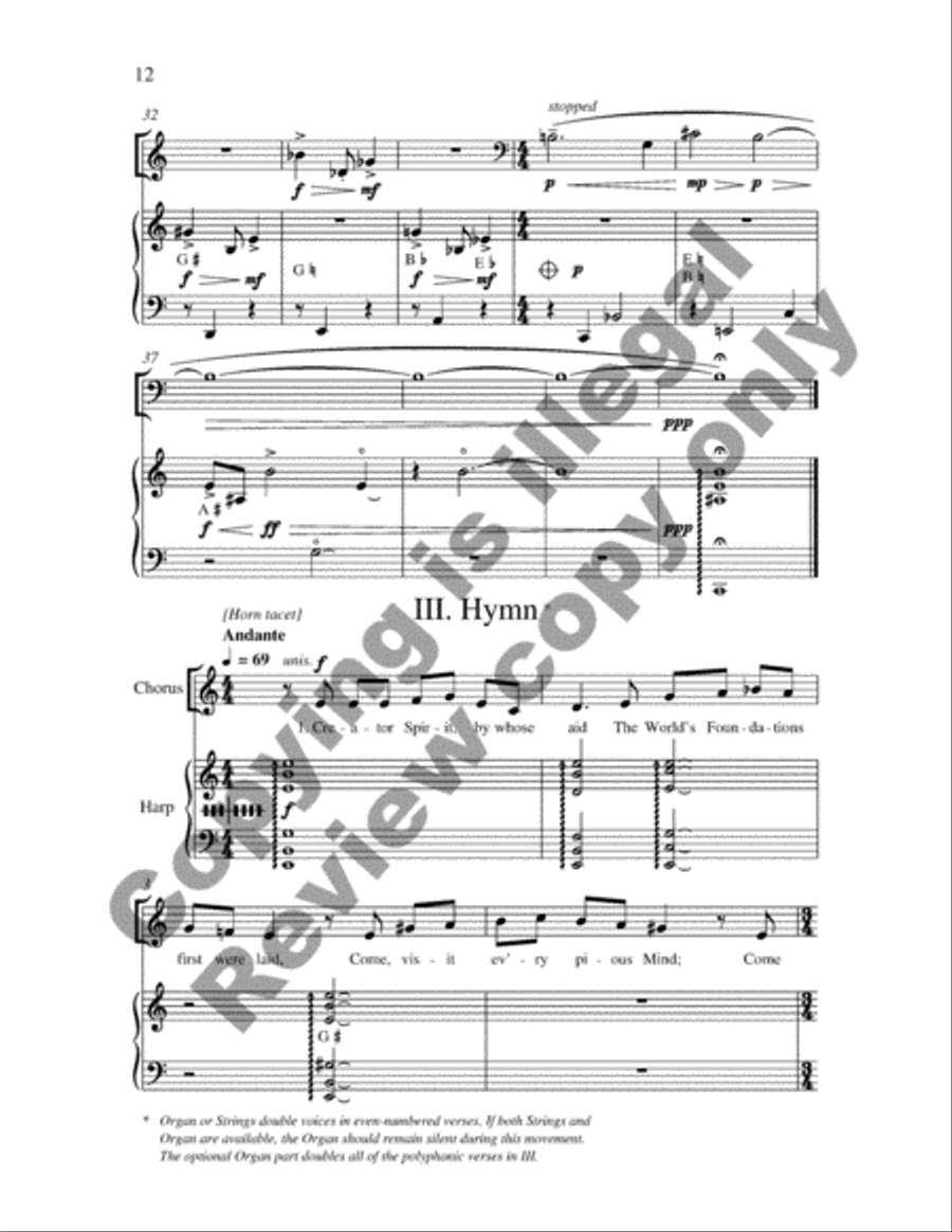 Pentecost Cantata 4-Part scores gallery preview page 23