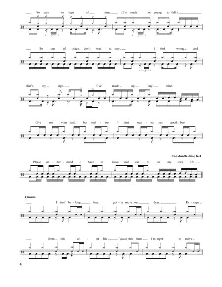 Afterlife – Avenged Sevenfold Sheet music for Piano (Solo) Easy