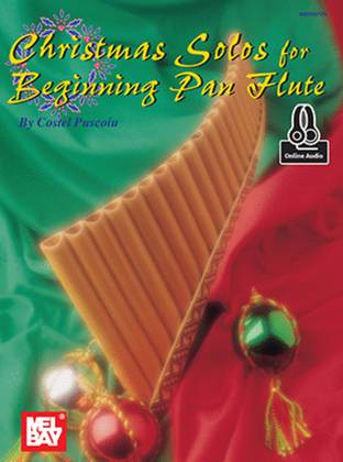 Book cover for Christmas Solos for Beginning Pan Flute