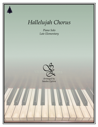 Book cover for Hallelujah Chorus (late elementary piano solo)