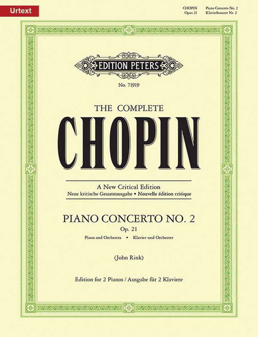 Piano Concerto No. 2 in F minor Op. 21 (Edition for 2 Pianos) Piano Solo scores gallery preview page 1