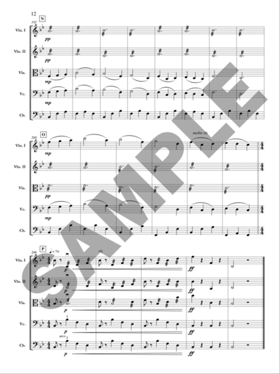 The Nutcracker Ballet: Final Waltz Orchestra scores gallery preview page 13