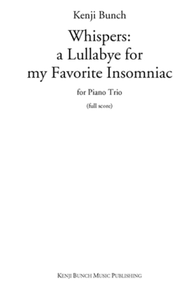Book cover for Lullabye (score and parts)
