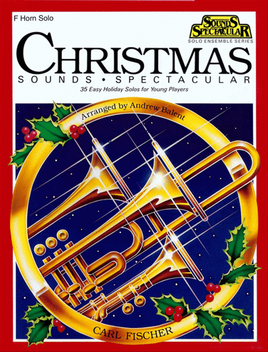 Christmas Sounds Spectacular Concert Band Methods scores gallery preview page 1