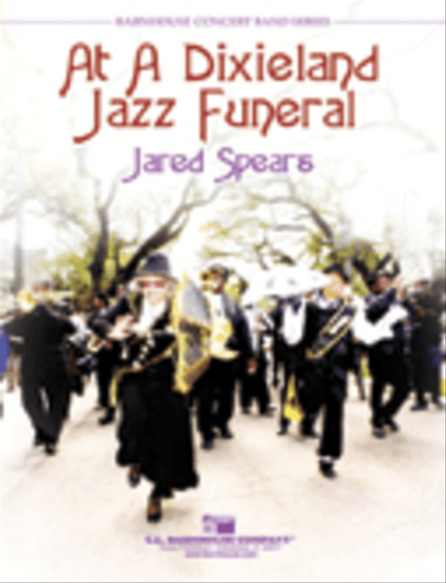 At A Dixieland Jazz Funeral Concert Band scores gallery preview page 1