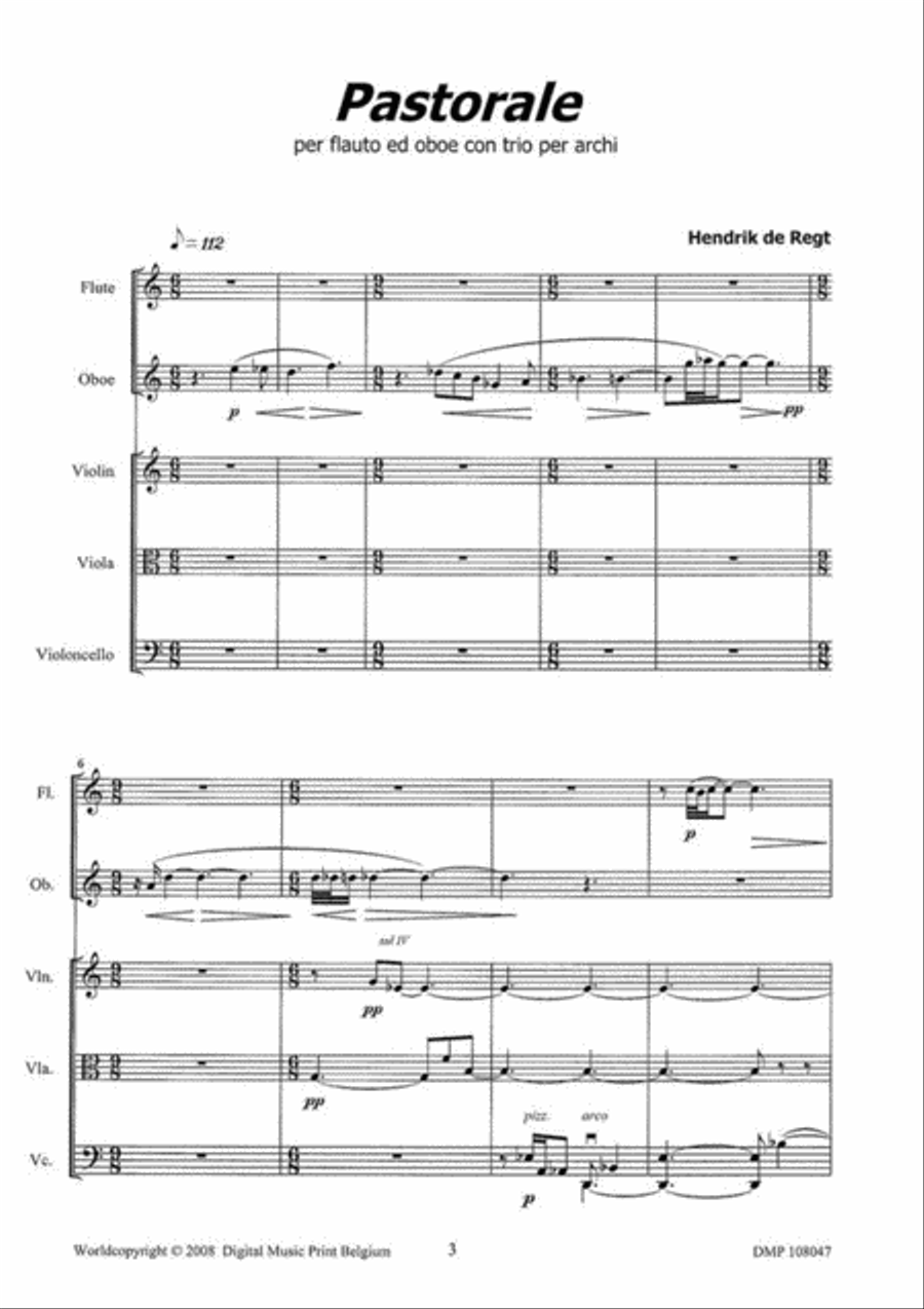 Pastorale Set of Parts scores gallery preview page 2
