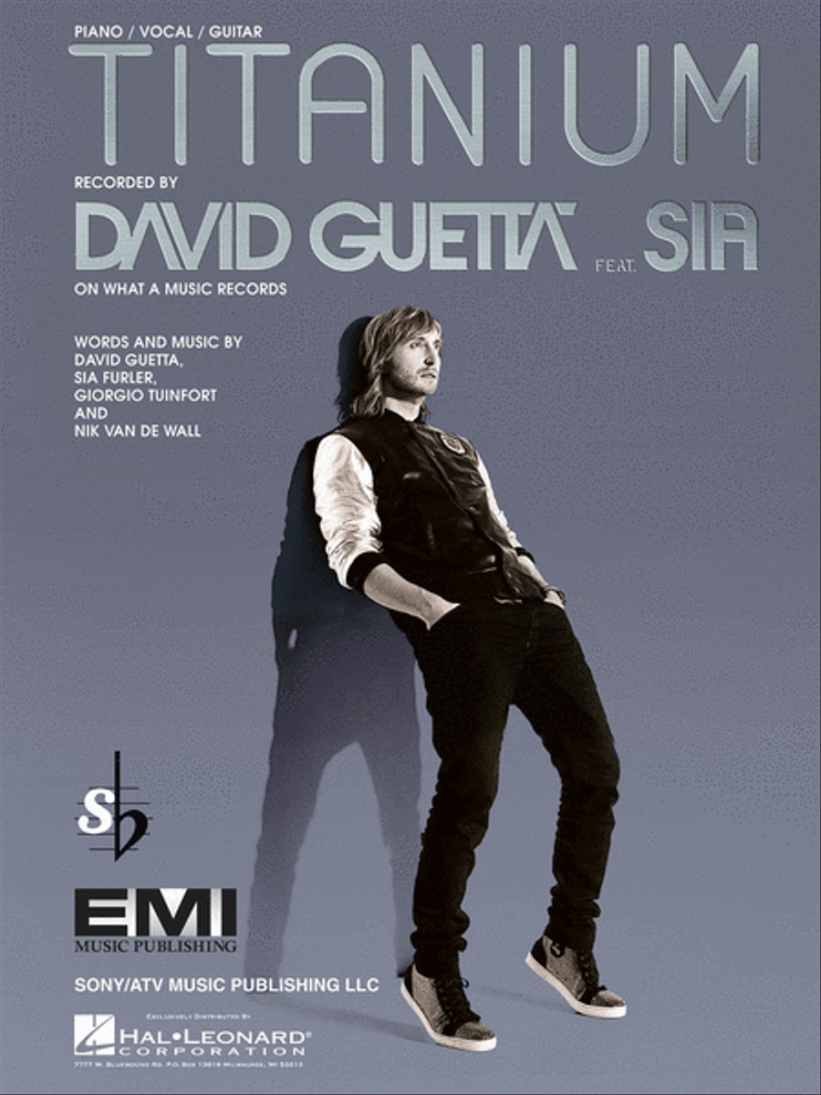 Titanium Piano, Vocal, Guitar scores gallery preview page 1
