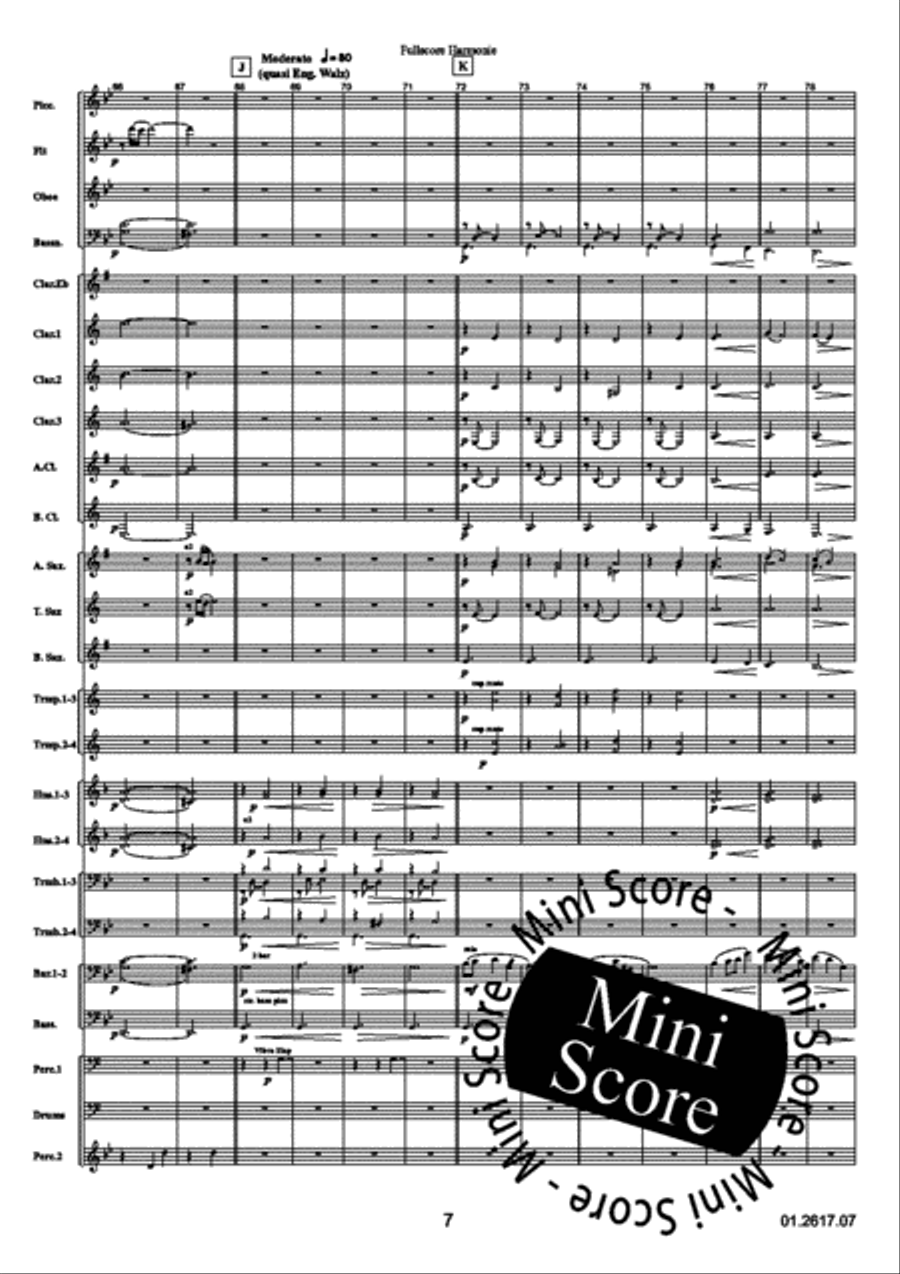 For Fans Only For Fans Only Concert Band scores gallery preview page 11