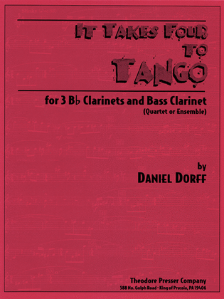 Book cover for It Takes Four To Tango-clar4