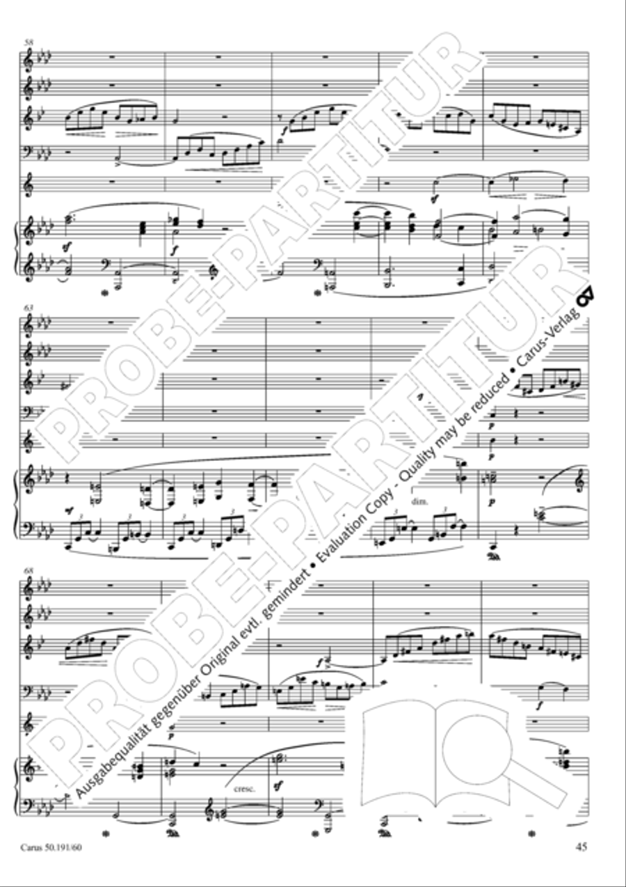 Sextet Bassoon scores gallery preview page 47