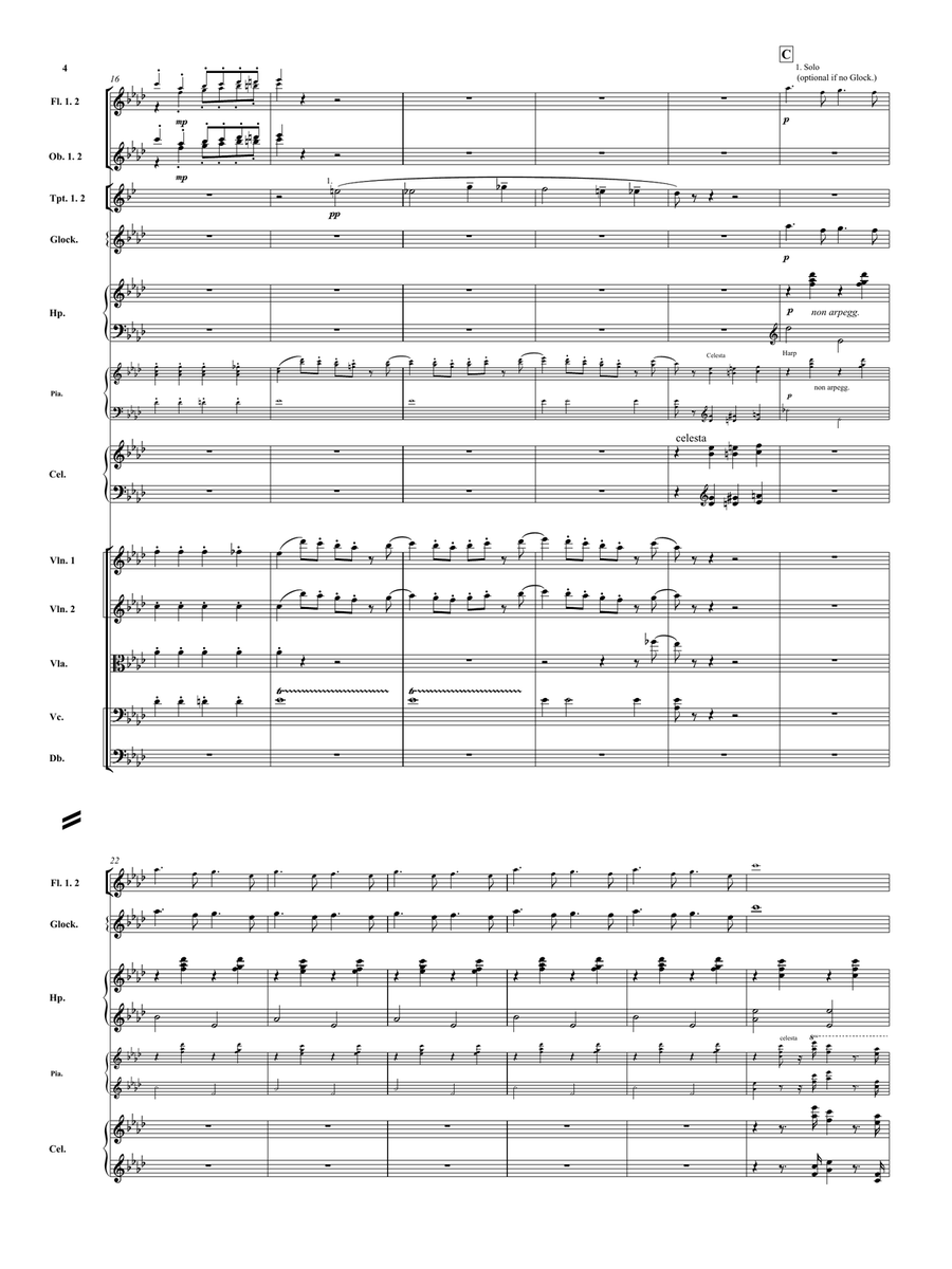 Tea for Two (Tahiti Trot) for Orchestra Full Orchestra scores gallery preview page 5