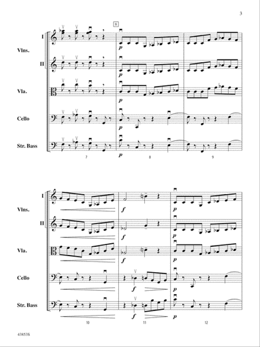 Miraj: Score Miraj: Score String Orchestra scores gallery preview page 3